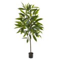 thumbnail image 1 of Nearly Natural 8342 52 in. Long Leaf Ficus Artificial Plant, 1 of 1