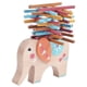 thumbnail image 1 of Juguete para niños, Color elefante, palo de madera, equilibrio, bloques de construcción, juguetes educativos para bebés, juego de apilamiento de madera, 1 of 2