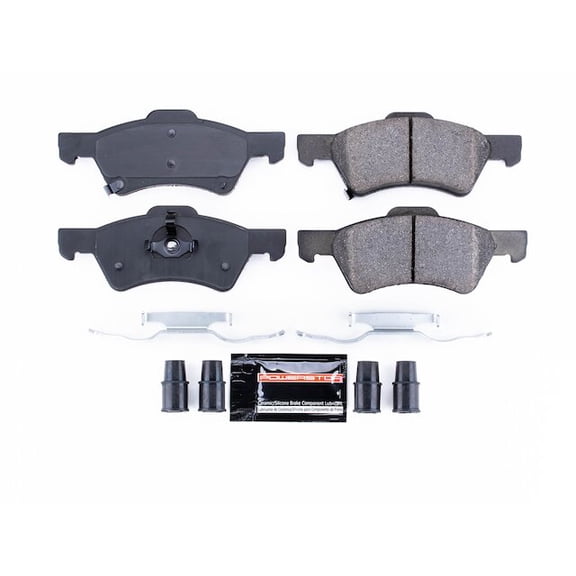 Front Brake Pad Set - Compatible with 2001 - 2007 Dodge Caravan 2002 2003 2004 2005 2006