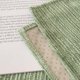thumbnail image 4 of Nvzi Funda de sofá de chenilla suave con textura de rayas de color liso, funda de sofá seccional, lavable, antideslizante, para perros y mascotas, 1 pieza (no todo el juego) (verde, 35 x 70 pulgadas), 4 of 4