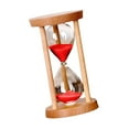 thumbnail image 5 of deevoka Hourglass Sand Timer Sandglass Timer Unbreakable 1 Minute Hour Glass Sand Clock Living Room Decoration Bedroom Party Ornament red, 5 of 9