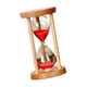 thumbnail image 5 of Reloj de arena portátil para decoración de escritorio del hogar, reloj de arena, reloj temporizador rojo, 5 of 9
