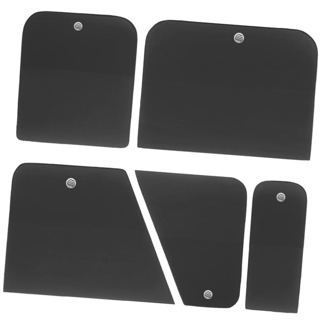 5 escurridores genéricos PPF, herramientas para tintado de ventanas, herramienta para película de coche, escurridores de TPU fáciles de usar para Negro