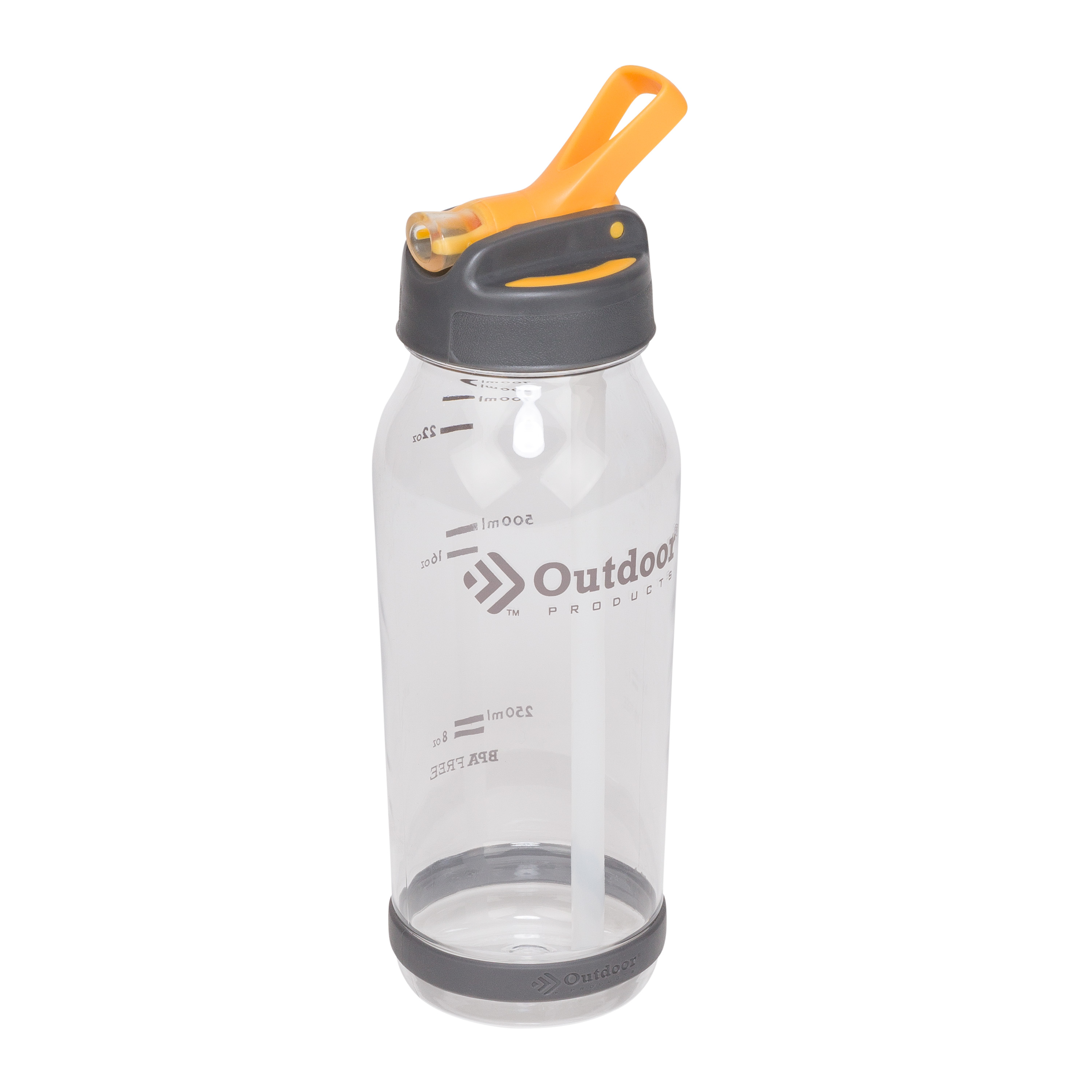 Outdoor Products 0.75 Ltr Tritan Flip Top Water Bottle, Clear, 25 fl oz - image 4 of 6