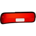 thumbnail image 2 of For Chevy Impala Tail Light 1994-1996 Passenger Side Lens Only Black Trim | GM2809110 | 16522452, 2 of 4