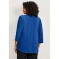 thumbnail image 2 of Avenue Women's Plus Size Audrey Colorblock Tunic, 2 of 2
