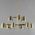 thumbnail image 5 of Maxim Lighting - Carlo - 54W 9 LED 2-Tier Chandelier-16.75 Inches Tall and 34, 5 of 5