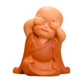 thumbnail image 2 of XWSHYW Decoraciones para El Hogar Adorno de Resina Basimu Pequeño Monje Inspirado En Zen, 2 of 5