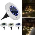 thumbnail image 1 of Solar Lights Outdoor With Silver Frosted Solar Ground Lights Outdoor L-awn Lamp Yard Garden Decor Spring Summer, 1 of 1