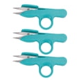 thumbnail image 3 of 3Pcs Knife Edge Thread Snips Sewing Scissors Lightweight Yarn Thread Cutter For Household Sewing, 3 of 8