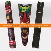 Backyard X-Scapes 60 TIKI MASK THREE FACE PINEAPPLE & PALM