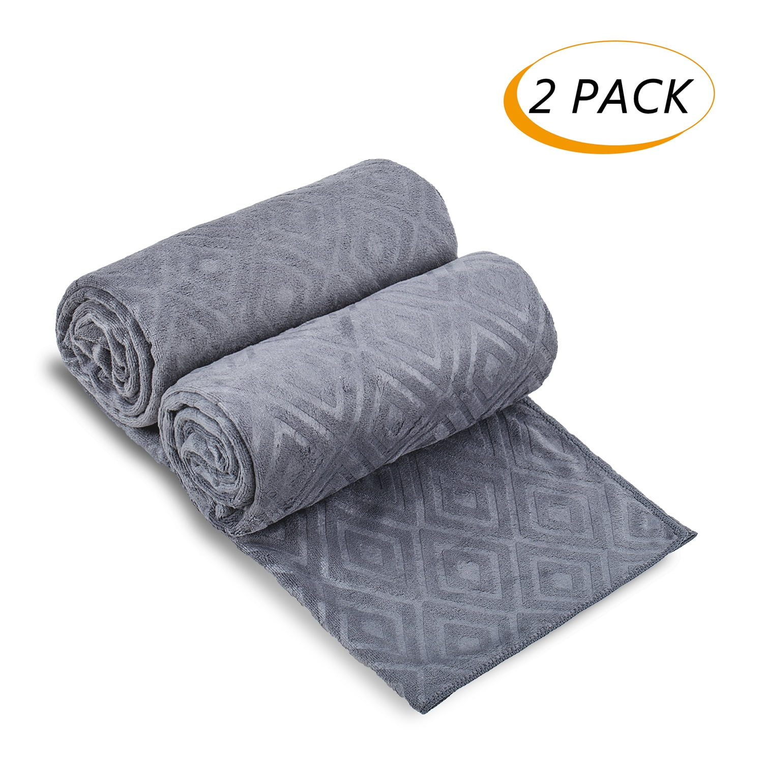 Bath Towels 2 Pack Towel Sets (30" x 60") Extra Absorbent, Fast
