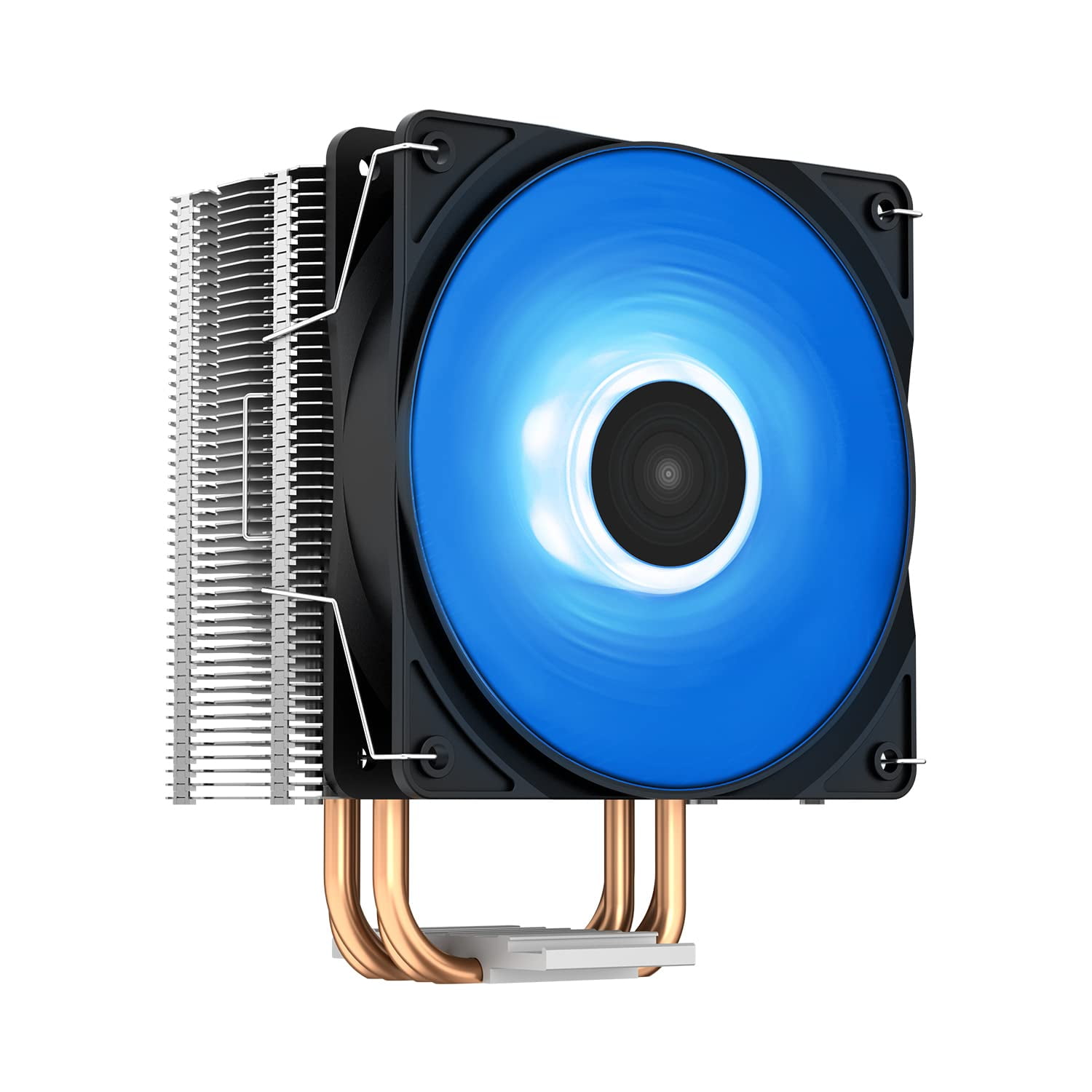 Gætte dok lille DEEP Cool GAMMAXX400V2 Blue CPU Air Cooler with 4 Heatpipes, 120mm PWM Fan  and Blue for Intel/AMD CPUs (AM4 | Walmart Canada