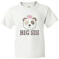 thumbnail image 3 of Inktastic Big Sis Panda Sister Announcement Youth T-Shirt, 3 of 5