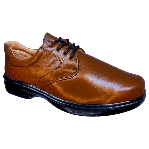 Zapato de Hombre en Piel Borrego para Pie Diabetico Comodo Confort 00MD