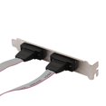 thumbnail image 2 of Puerto de 2 puertos Serial RS232 DB9 COM a IDC Soporte de cable de 10 pines con, 2 of 6
