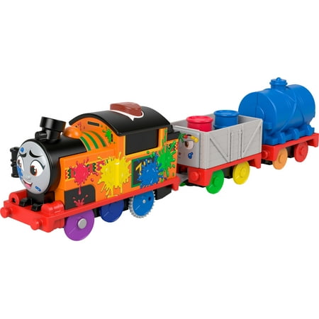 Thomas & Friends Motorized Talking Nia Train Play Vehicle with Wobbly Cargo