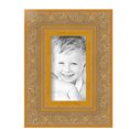 thumbnail image 2 of ArtToFrames 4" x 7" Majestic  Gold Picture Frame, 4x7 inch Silver Wood Poster Frame (WOM-5122), 3 Pack, 2 of 6