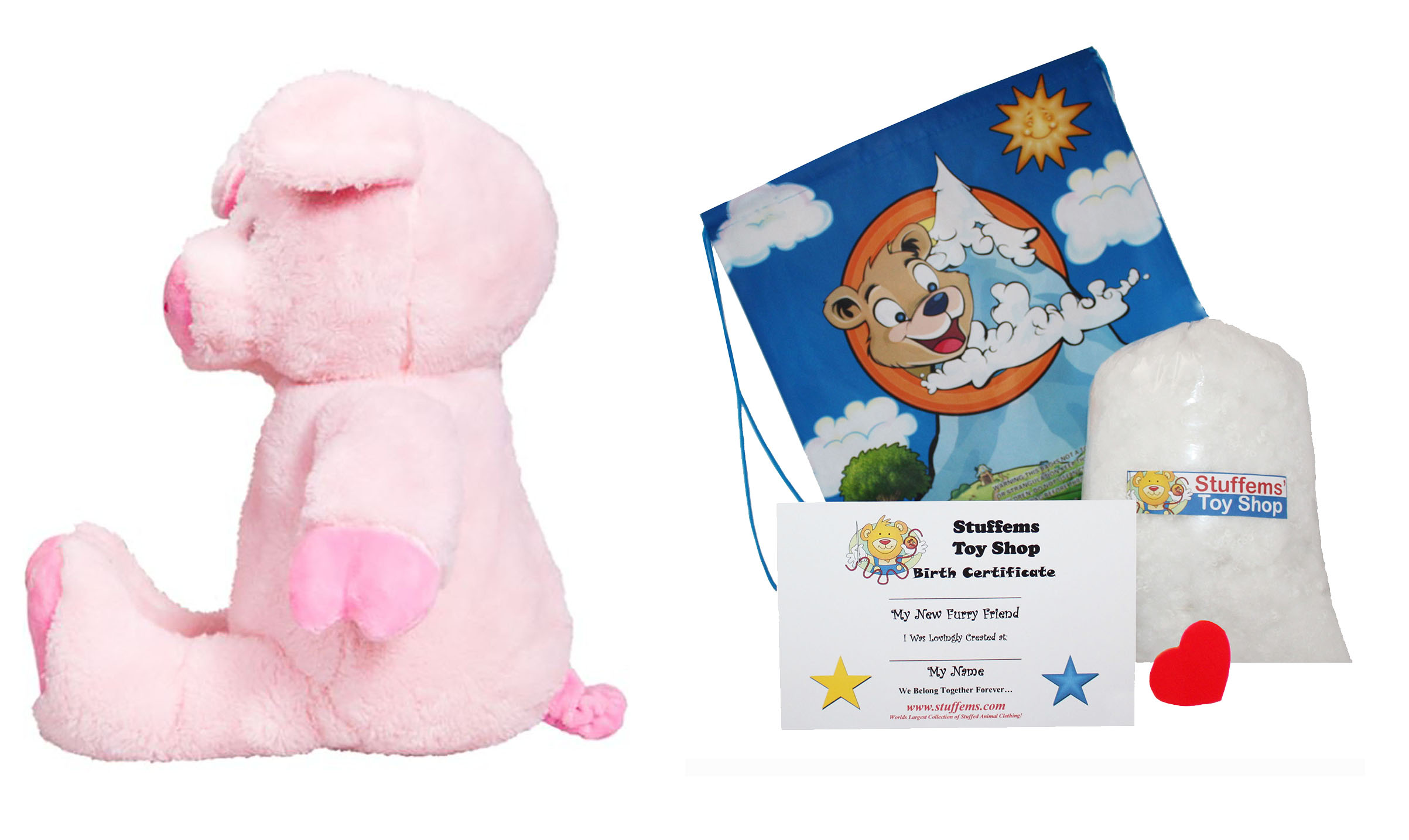 make your own stuffed animal kit
