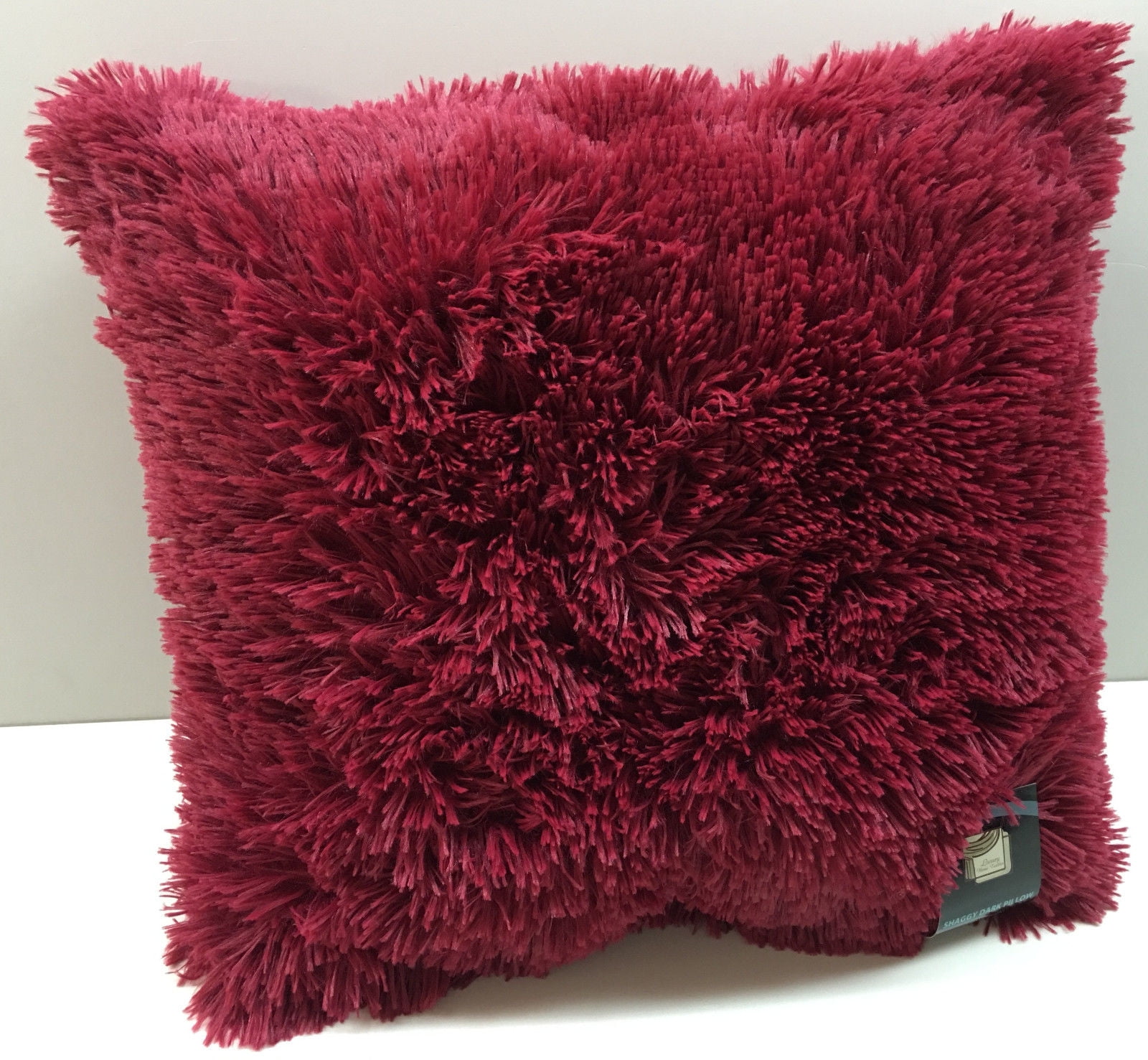 Set of 2 Large Shaggy Fur Toss Throw 