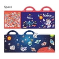 thumbnail image 2 of Godderr Kids Sticker Book Multi Scene Fun Early Toddler DIY Sticker Book,For 2-7 Year Old Girls Boys, 2 of 6