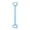 Blue, variant on Adjustable Detachable Resistance Band, Multi Gear Fitness Trainer, Elastic Workout Strap, Strength Training Accessory for Home Gym Outdoor Bodybuilding Use