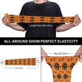 thumbnail image 2 of Sun Protection Arm Sleeves for Men Women, halloween spider web pumpkins Sleeves to Cover Arms with Thumb Hole Cooling Sleeve, 2 of 6