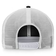 thumbnail image 4 of Men's Top of the World Black/White North Carolina Tar Heels Stockpile Trucker Snapback Hat, 4 of 4