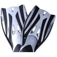 thumbnail image 4 of Professional Adulte Longues Palmes Plongée Palmes Natation Snorkeling Réglable Talon Ouvert Confort Chasse Sous-Marine, 4 of 8
