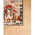 thumbnail image 5 of Furnishmyplace Furnish My Place Abstract Area Rug - Light Grey, Floral Rug 3'6"x5'6", 5 of 8