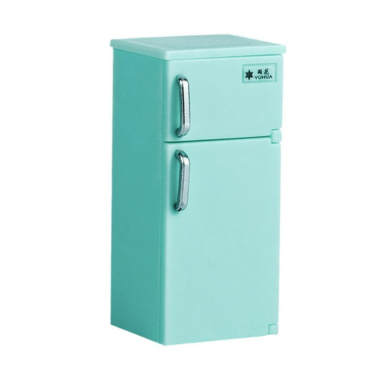 Miniature refrigerator dollhouse hotsell