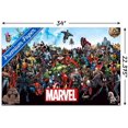 thumbnail image 2 of Marvel Comics - The Marvel Lineup Wall Poster, 22.375" x 34", 2 of 4