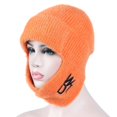 thumbnail image 3 of NIBOLOG Winter Warm Knit Hat Non-shedding Breathable Vibrant Color Ear Protection Winter Knit Beanies Hat for Women, 3 of 8