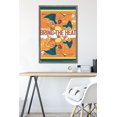 thumbnail image 6 of Pokémon - Charizard - Bring the Heat Wall Poster, 22.375" x 34" Framed, 6 of 6