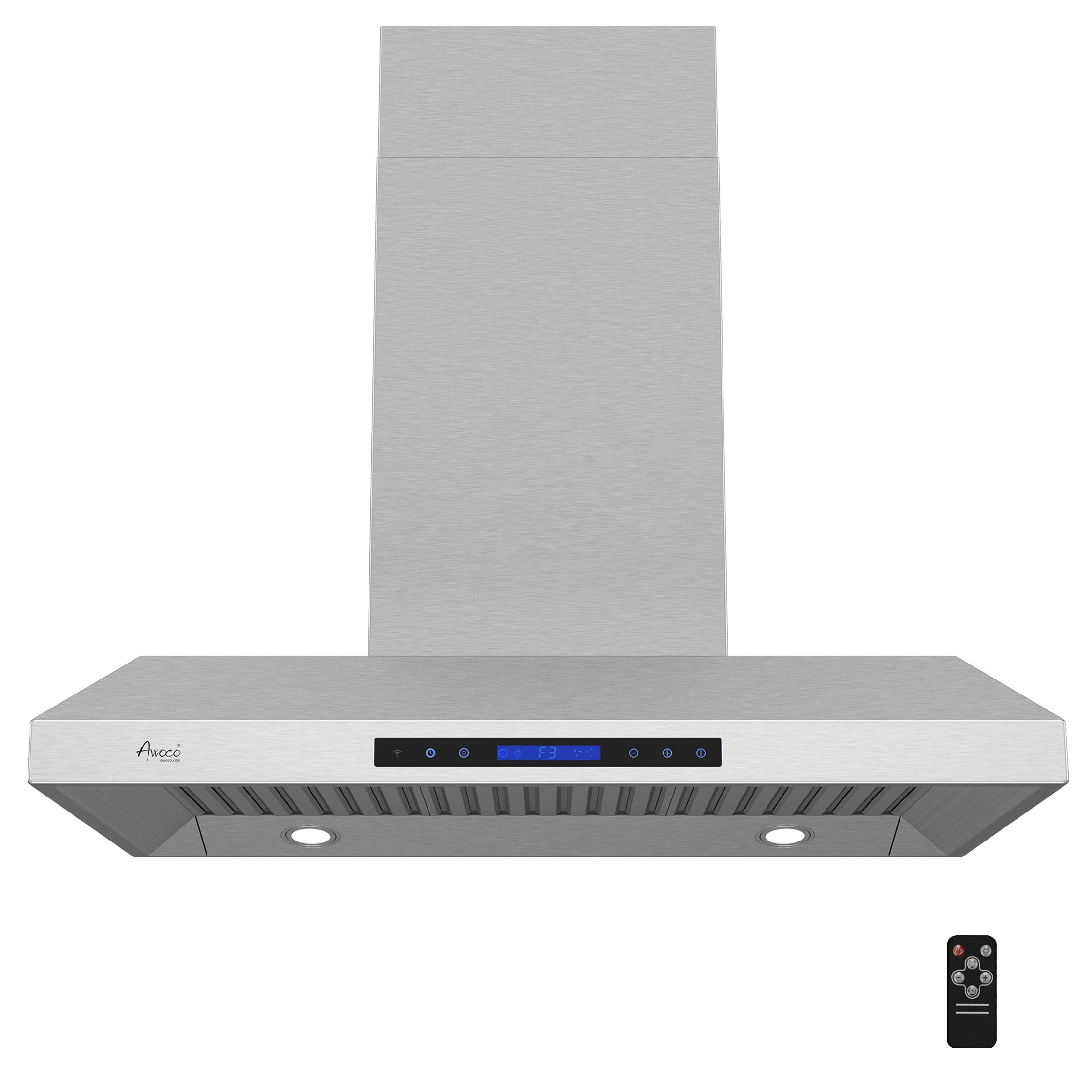 36 900 cfm ducted island range hood