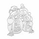 thumbnail image 4 of Cuadros Decorativos Bolsa de archivo de PP transparente, 10 Uds., estuche para recoger sellos, bolsa de almacenamiento para álbumes de recortes Likrtyny embutido en tela, 4 of 6