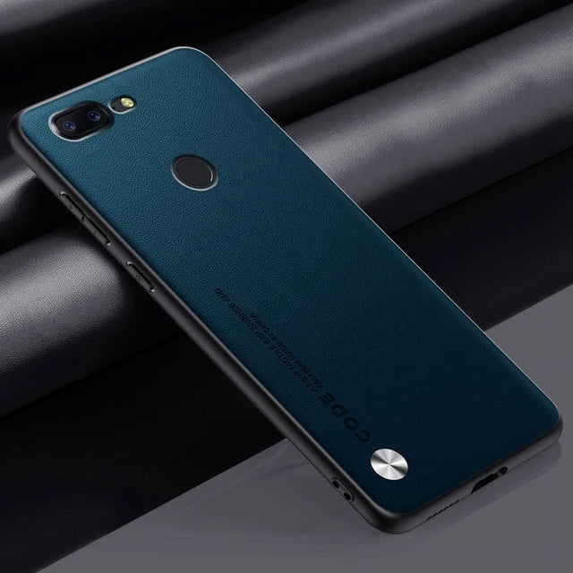 Luxury PU Leather Case For OnePlus 5 5T Back Cover Matte Silicone Shockproof Protection Phone Case For One Plus 5T 5 OnePlus5 T green For OnePlus 5