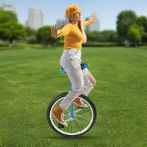 24 in Exercise Bicycle Unicycle Adjustable Height Seat Fitness Bike Cycling