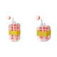 thumbnail image 1 of 2 en 1 Bandeja Hielo Cubitos Con Fabricante Paja (800 Ml) Rosa, 1 of 6