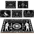 thumbnail image 4 of Pendulum Dowsing Divination Board set Wooden Spirit Board Black Talking Board Game for Spirit Hunt Birthday Party Supplies with Planchette Others 300x210x5mm 2pcs/set, 4 of 9