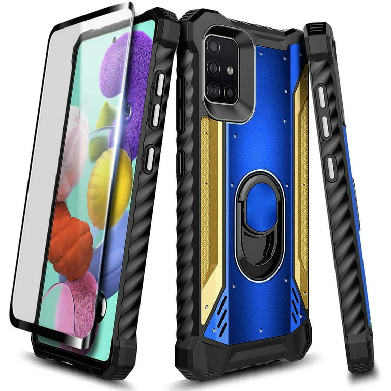 For Samsung Galaxy A13 4G S10 S20 Magnetic Shockproof Ring Holder Case  Cover