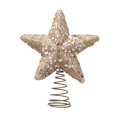 thumbnail image 4 of Adorno de Estrella para La Copa Del árbol de Navidad, Adorno para La Copa Del árbol con Purpurina, para Porche, Salón de Baile, Decoración Navideña, a champán, 4 of 8