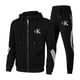 thumbnail image 2 of Nuevo ocio simplicidad moda ropa deportiva cárdigan manga larga correr estampado conjunto de dos piezas para hombres deportes de primavera y otoño, 2 of 5