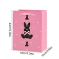 thumbnail image 3 of Yunuuuoa Easter Bunny Gift Bags with Ribbon Bows for Party Favors Decorations,Cute Paper Gift Bags for Easter Egg Hunt Basket Stuffers, Spring Celebration Supplies, Festive Treat Bags for Gifts Candy, 3 of 6