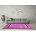 thumbnail image 3 of Ahgly Company Indoor Rectangle Abstract Purple Modern Area Rugs, 8' x 12', 3 of 4