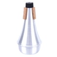 thumbnail image 3 of Universal Aluminum Alloy Reduce Sound Lightweight Accessories Silver Trumpet Mute Portable Practice Silencer For Jazz Instrument, 3 of 5