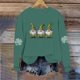 thumbnail image 5 of Mujeres Manga Larga Tops Casual con Impresión de Navidad, Cuello Redondo Sudadera con Capucha para Invierno Primavera, 5 of 6