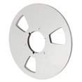 thumbnail image 2 of 1/4 10 Inch Empty Tape Reel Aluminum Alloy Reel Tape Recorder Accessory Empty Disc Opening Machine Parts for Nab Silver, 2 of 5