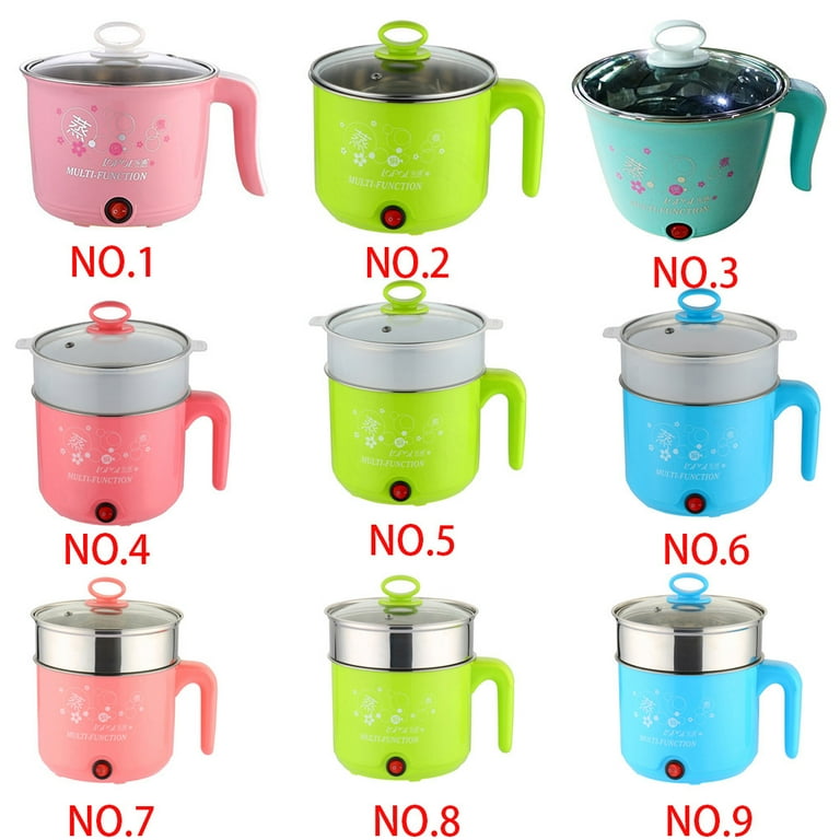 Multifunctional Mini Electric Cooker - All-In-One Home Cooking Solution, 1L  Small Household Multifunctional All-In-One Pot, for Soup Porridge Noodles  Pot Steaming and Frying (Purple) - Yahoo Shopping