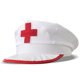 thumbnail image 1 of Sombrero de enfermera, accesorio para disfraz de cosplay, gorra de enfermera blanca, 1 of 2